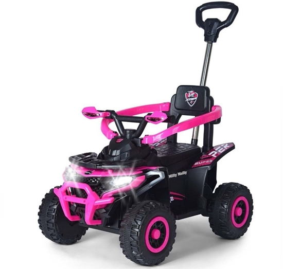 Picture of Milly Mally Star Pojazd na akumulator ATV Pink 6966