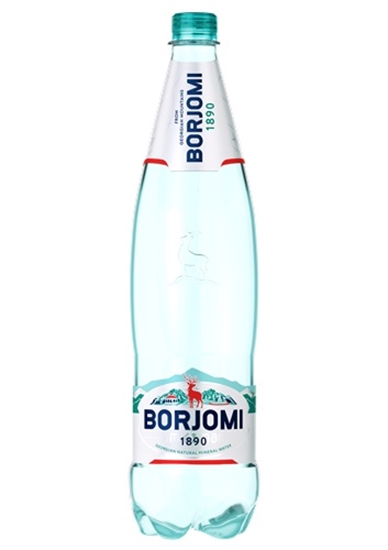 Picture of Minerālūdens BORJOMI Dabīgais, PET, 1l (DEP)