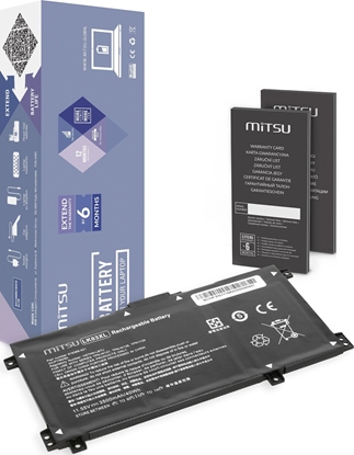Attēls no Mitsu Battery LK03XL Battery for HP X360 15-BP BQ CN 17-AE BW CE