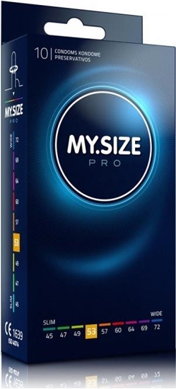 Изображение My Size PRO_Condoms prezerwatywy 53mm 10szt.
