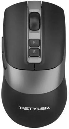 Изображение Mysz A4Tech A4tech FB50C Plus FStyler, bezprzewodowa mysz biurowa, BT+2,4GHz, czarny