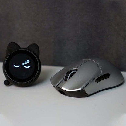 Изображение Mysz WLMouse WLMOUSE HUAN Gaming mysz, Omron Optical Switches - srebrny