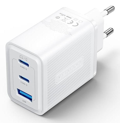 Изображение MOBILE CHARGER WALL 65W USB/3P WHITE FERW0-EU VENTION