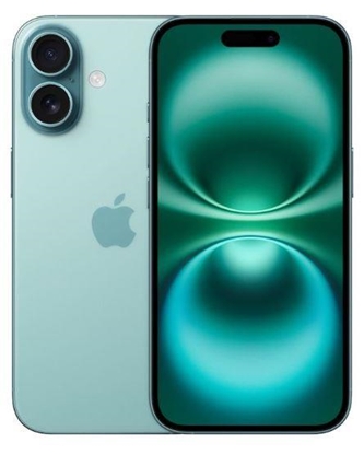 Attēls no MOBILE PHONE IPHONE 16/128GB TEAL MYED3 APPLE