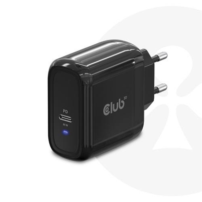 Attēls no MOBILE TRAVEL CHARGER USB-C/PPS 65W CAC-1905EU CLUB3D