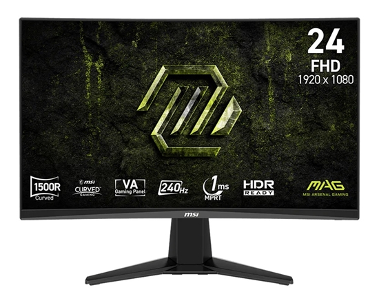 Picture of Monitor 23.6 cala MAG 245C X24 LED/FHD/Curved/240Hz/czarny