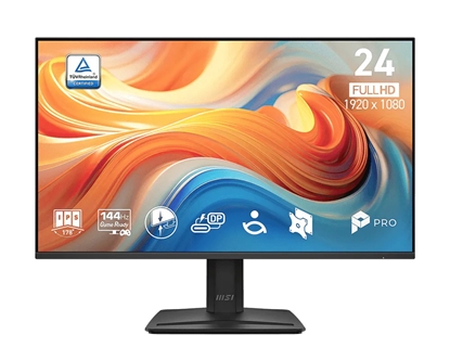 Attēls no Monitor 23.8 cala PRO MP242 E14C FHD/FLAT/144Hz/czarny