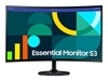 Изображение Monitors Samsung Essential S3 27" Curved 100Hz LS27D360GAUXEN