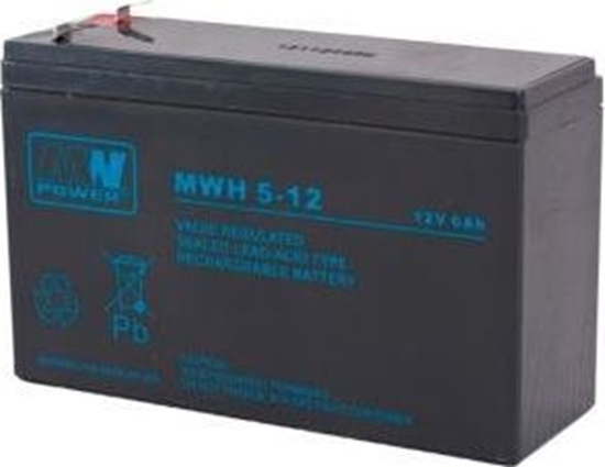 Изображение MPL Power Akumulator 12V/6Ah (MWH 5-12L)