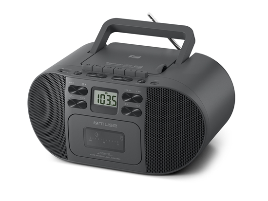 Picture of Muse M-188 RDC | Portable radio with Blu-ray CD/MP3 cassette recorder | AUX in