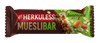 Picture of Musli batoniņš HERKULESS ar piena šokolādi un riekstiem, 25g