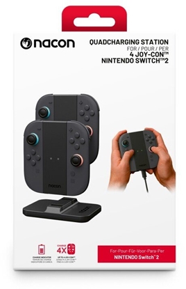 Изображение Nacon NACON SWITCH2 adowarka do Joy Con QUADCHARGING