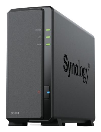 Picture of NAS STORAGE TOWER 1BAY/NO HDD DS124 SYNOLOGY