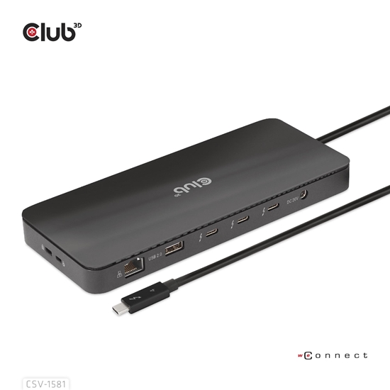 Picture of NB ACC DOCKING STATION 11IN1/THUNDERBOLT CSV-1581 CLUB3D