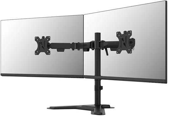 Picture of Neomounts Uchwyt biurkowy na 2 monitory 10" - 32" (DS45-600BL2)