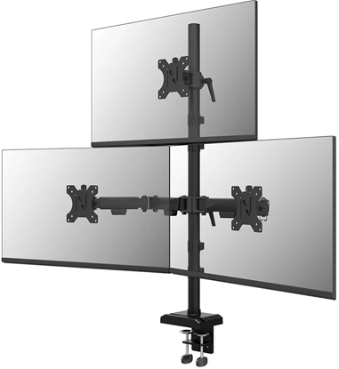 Attēls no Neomounts Uchwyt biurkowy na 3 monitory 10" - 32" (DS60-600BL2-1)