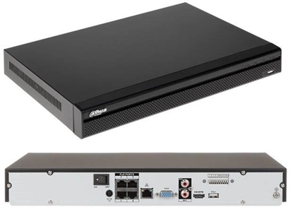 Attēls no NET VIDEO RECORDER 4CH 4POE/NVR4204-P-4KS2/L DAHUA