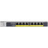 Picture of Netgear GS108LP Unmanaged Gigabit Ethernet (10/100/1000) Power over Ethernet (PoE) 1U Black, Grey