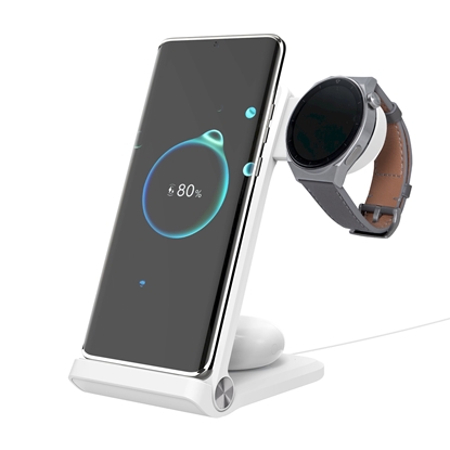 Изображение Nillkin PowerTrio 3in1 Wireless Charger for Samsung Watch / white