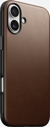 Picture of Nomad Nomad Modern Leather case, brown - iPhone 16 Plus