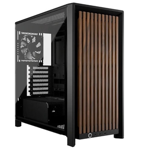 Изображение Obudowa FRAME 4000D RS Wood Mid-Tow Black/Walnut