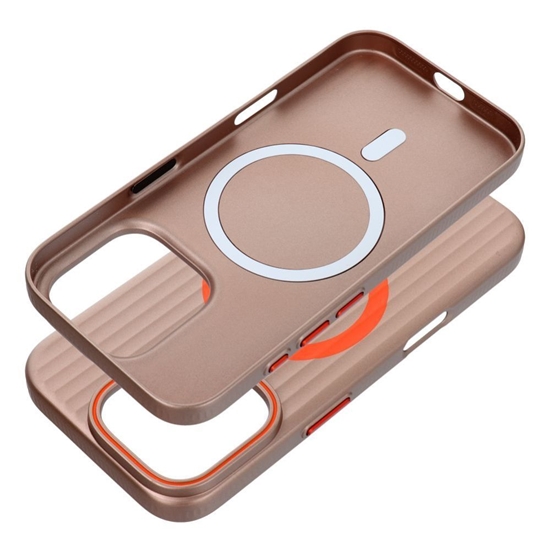 Picture of OEM - Case for iPhone 15 PRO MAX Simply compatible with MagSafe titanium desert