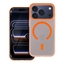 Attēls no OEM - Case for iPhone 16e (SE4 2025) / 17e Go Orange compatible with MagSafe orange