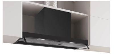 Изображение Okap zintegrowany DBB85CC60  Serie 4 80 czarny czyste szkło