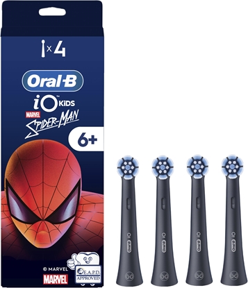 Изображение Oral-B Replacement brush heads | iO kids Refills Spiderman | Heads | For kids | Number of brush heads included 4