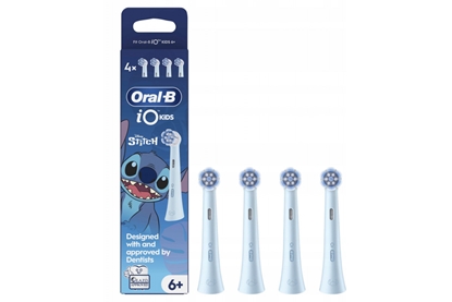 Изображение Oral-B Replacement brush heads | iO kids Refills Stitch | Heads | For kids | Number of brush heads included 4