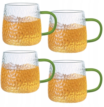 Изображение Orion SZKLANKI 4 X 350 ML OBIONYCH Z UCHEM ZIELONE