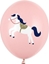 Picture of PartyDeco Balony lateksowe z nadrukiem konik 30cm pudrowy ró 6szt