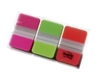 Изображение Pašlīpošie indeksi POST-IT Strong rozā, zaļā un oranžā krāsās