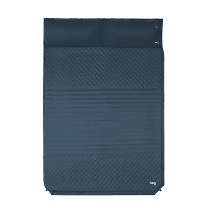 Изображение Pašpiepūšamais paklājiņš ar spilvenu NC4060 ANTHRACITE SELF INFLATING DOUBLE MAT WITH CUSHION NILS CAMP