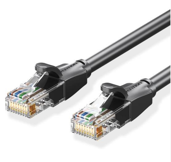 Picture of PATCH CABLE CAT.6 UTP/15M BLACK IBEBN VENTION