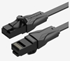 Picture of PATCH CABLE CAT.6 UTP/1M BLACK IBABF VENTION