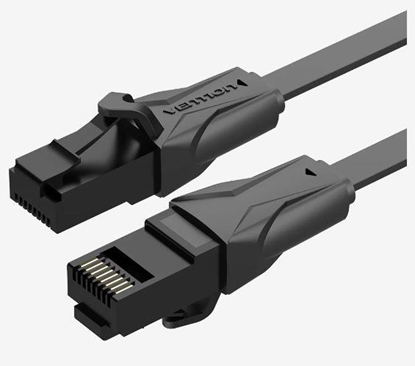 Picture of PATCH CABLE CAT.6 UTP/2M BLACK IBABH VENTION