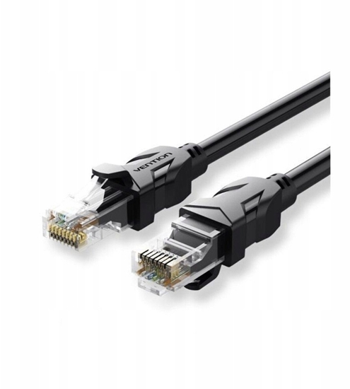 Изображение PATCH CABLE CAT.6 UTP/30M BLACK IBEBT VENTION