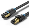Picture of PATCH CABLE CAT.8 SFTP/10M BLACK IKABL VENTION