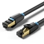 Attēls no PATCH CABLE CAT.8 SFTP/3M BLACK IKABI VENTION