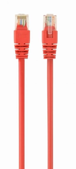 Изображение PATCH CABLE CAT5E UTP 0.25M/RED PP12-0.25M/R GEMBIRD