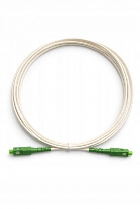 Attēls no Patchcord światłowodowy SC-SC APC 3m biały