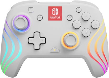 Attēls no PDP Afterglow Wave Wireless Controller NS White