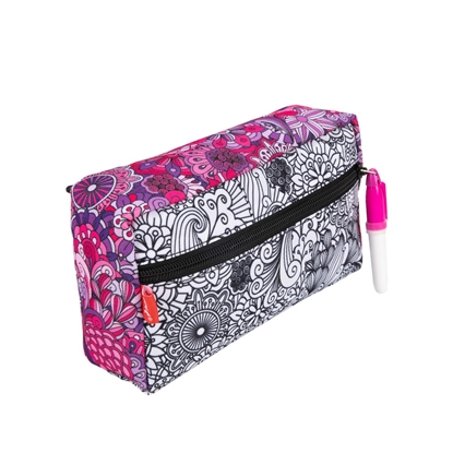 Изображение Penālis ZIPIT Floral, ar ziedu rakstu