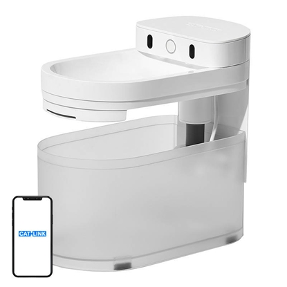 Picture of PET WATER FOUNTAIN PURE 3 W03/WRL CL-WB-01 CATLINK