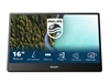 Picture of Philips 3000 series 16B1P3302D/00 computer monitor 39.6 cm (15.6") 1920 x 1080 pixels Full HD LED Black