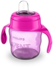 Picture of Philips Avent Easy Sip mācību krūzīte ar rokturiem,  6M+, 200ml, silikona snīpis, rozā