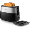 Изображение Philips Daily Collection HD2517/90 toaster 8 2 slice(s) 830 W Black, Silver