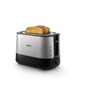 Picture of Philips Viva Collection HD2637/90 toaster 7 2 slice(s) Black, Stainless steel