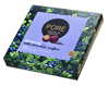 Picture of Piena šokolādes trifeles ar melleņu pildījumu ''16'' 120g, PURE CHOCOLATE